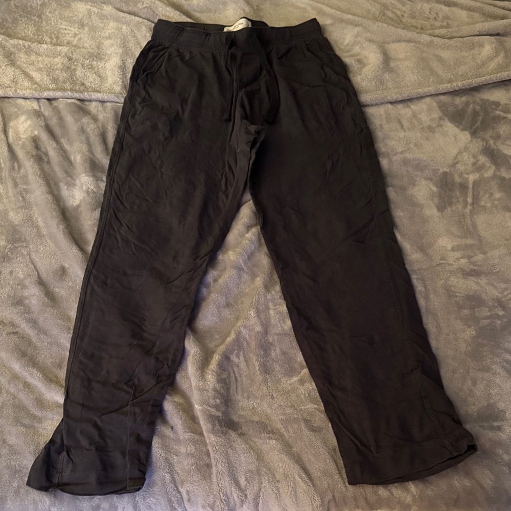 Abercrombie & Fitch Black Joggers